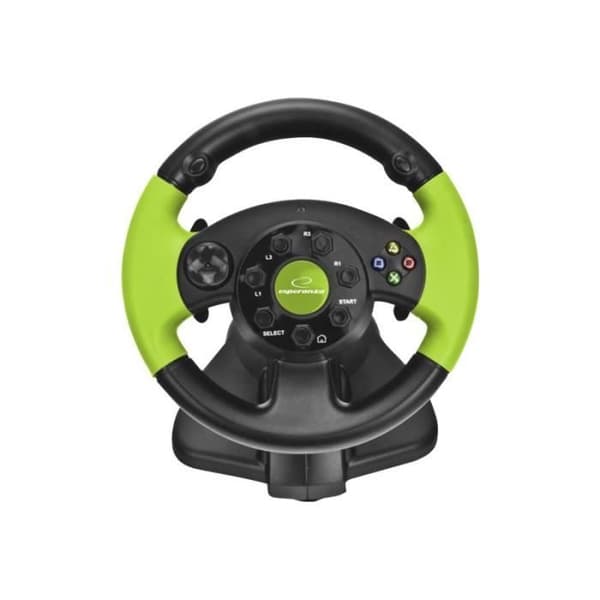 Flygande ensemble och pedaler - Esperanza - High Octane XBOX Edition - Trådad - Multi-plattform - Svart