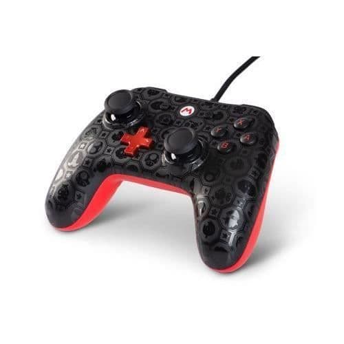 Nintendo Switch Wired Controller Shadow Midnight Super Mario - 1507733-01