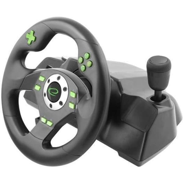 Esperanza DRIFT Wired Steering Wheel and Pedals Combo för PC, Sony PlayStation 3