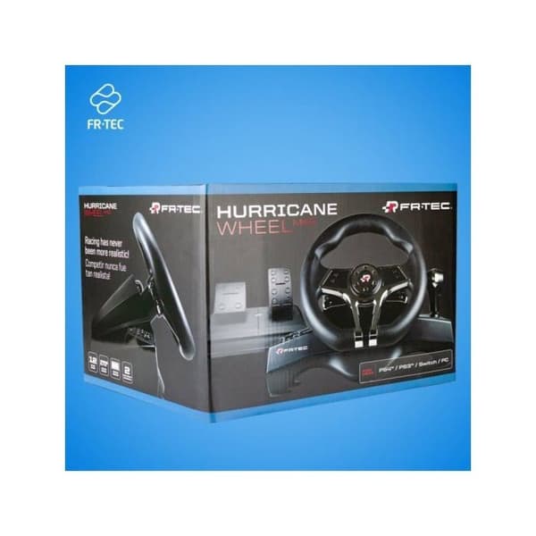 FRTEC - HURRICANE MK II racinghjul med pedaler och integrerad sekventiell växling (Playstation 4, Playstation 3,