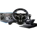 Miniatyrbild 1 av 6: FRTEC - HURRICANE MK II racinghjul med pedaler och integrerad sekventiell växling (Playstation 4, Playstation 3,