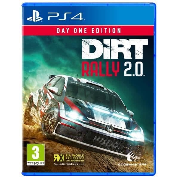 DiRT Rally 2.0 Day One Edition PS4 - Multiplayer Racing Videospel PEGI 3 - PLAION