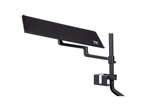 Thermaltake GSC-ACC-KBASBB-01, Tastatur- og musebrett, Sort, Plast, Stål, -45 - 90°, GR500, GF500, 650 mm