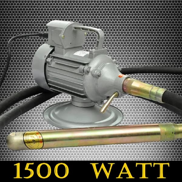 vidaXL Betonitäristin 6 m Letkulla 220 V 50 Hz 1500 W