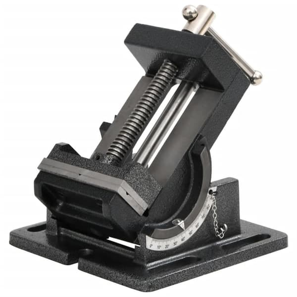 vidaXL Skruvstäd vinklat 110 mm