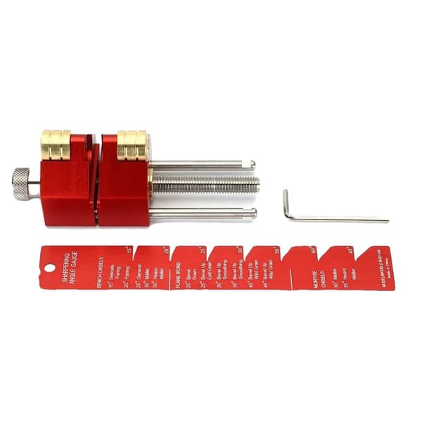 Slipningssystemhållare, Precision Aluminium Vinkelgauge, Justerbar 15°-45°,Typ A