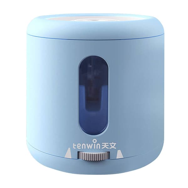 Tenwin 8035-3 batteri/USB elektrisk sliber med beholder (blå)