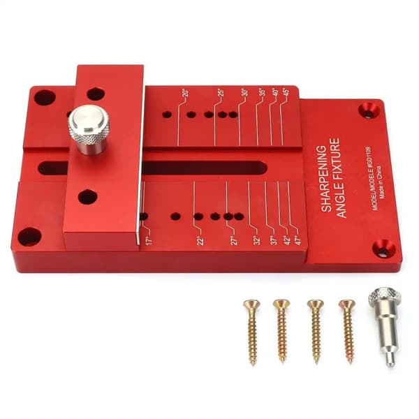 Træbearbejdningsmejsel Slibningssystem, Præcise Vinkeljusteringer, Holdbart Aluminiumlegering,Type b