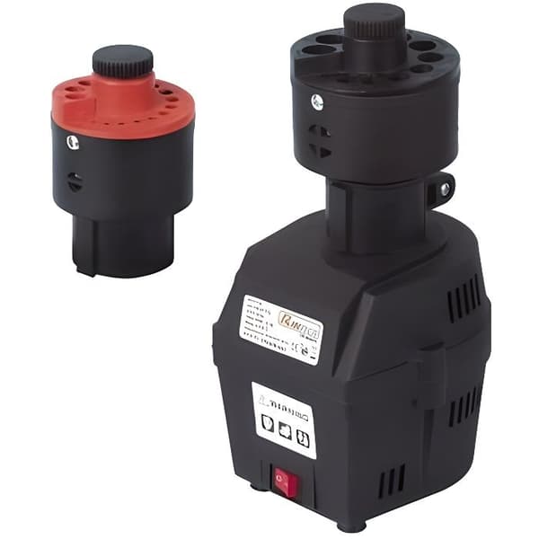 Borrslip - MÄRKE - 70 W - 700 RPM - 2 skärphuvuden - Svart