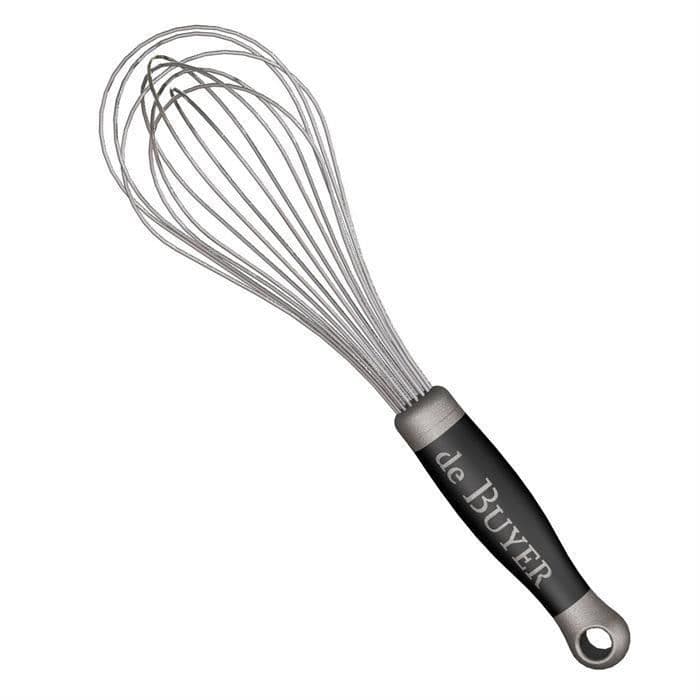 Universal visp rustfrit stål - Göma 30 cm - Sølv og sort