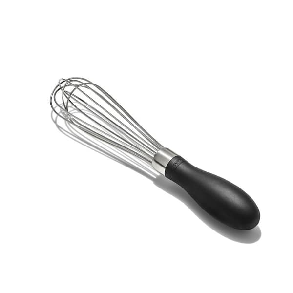 OXO-Visp 18cm med svart handtag, Bra grepp