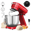 Miniatyrbild 1 av 6: Chefree M500 Professionell Köksmixer, 7L Rostfri Skålmixer, 10 Hastigheter, 3 Vispar, 1800W Effekt