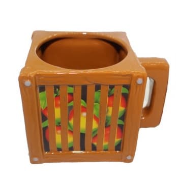 CRASH TEAM RACING WUMPA FRUIT CRATE MUG - Merchandise