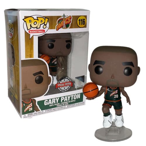 Funko POP! NBA: Sonics - Gary Payton (kantstött) - Merchandise