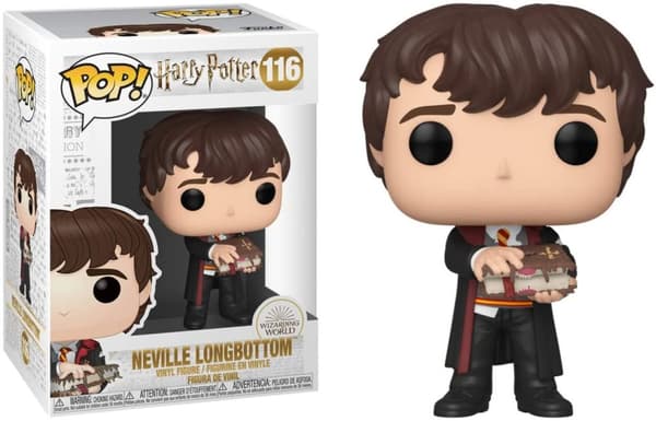 Funko Pop! Harry Potter - Neville (Monster Book) (Kantstött) - Merchandise