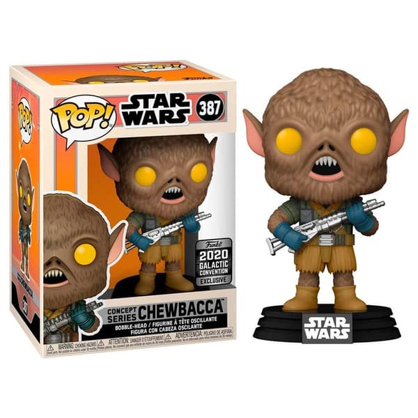 Funko POP! Star Wars: Concept - Chewbacca (Skadad box) - Merchandise