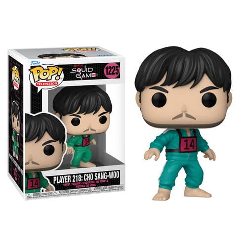 Funko POP! Squid Game - Player 218: Cho Sang-Woo (Kantstött) - Merchandise
