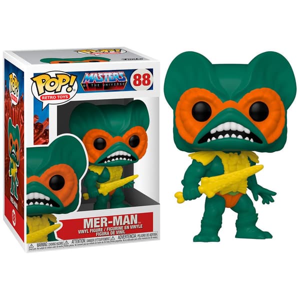 Funko POP! Retro Toys: Masters Of The Universe - Mer-Man (Kantstött) - Merchandise