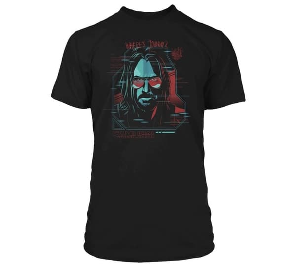 CYBERPUNK-2077 Digital Ghost Premium Black S - Merchandise