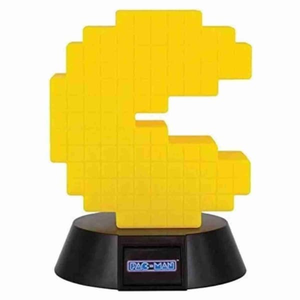 Icon Light - Pac Man V2 - Merchandise musta, Keltainen