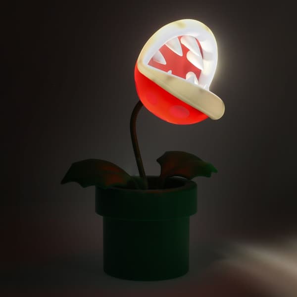 Mini Piranha Plant Posable Lamp V2 - Merchandise