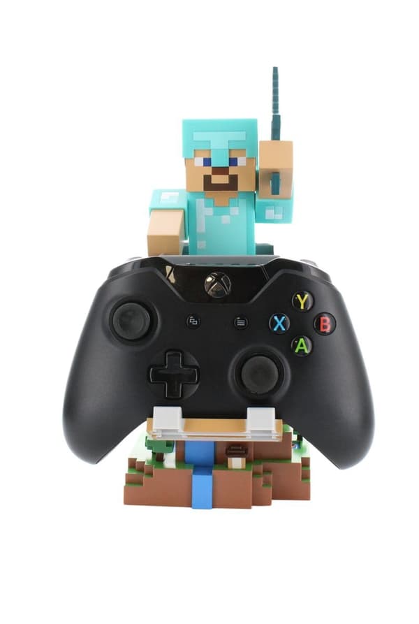 Cable Guys - Minecraft: Steve In Diamond Armour R.E.S.T - Merchandise