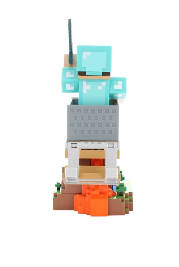 Cable Guys - Minecraft: Steve In Diamond Armour R.E.S.T - Merchandise