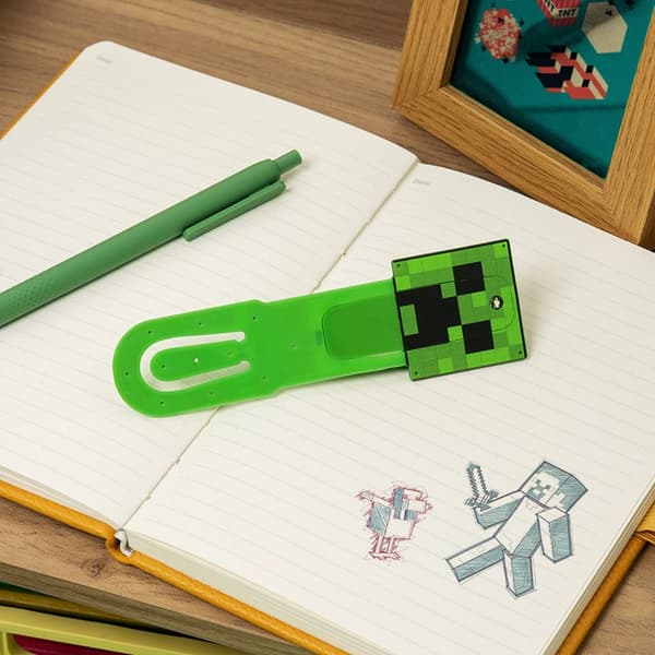 Minecraft Creeper Book Light - Merchandise