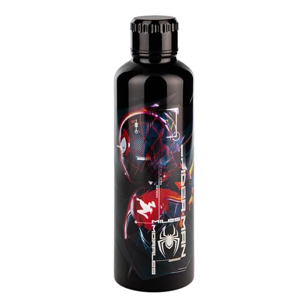Miles Morales Metal Water Bottle - Merchandise