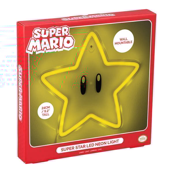 Super Star Wall Mountable Led Neon Light - Merchandise