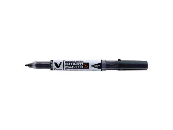 Pilot V, Svart, 0,8 mm, 3,5 mm