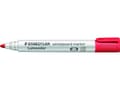 Pikkukuva 5 / 5: Staedtler Lumocolor , 4 kpl, Musta, Sininen, Vihreä, Punainen, Pyöreä pää, Monivärinen, Polypropeeni (PP), 2 mm