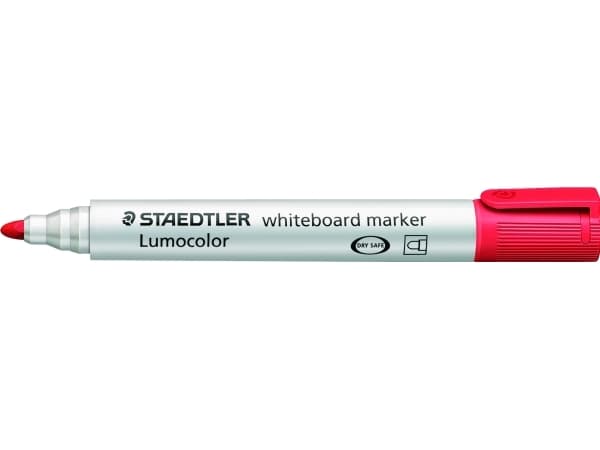 Staedtler Lumocolor , 4 kpl, Musta, Sininen, Vihreä, Punainen, Pyöreä pää, Monivärinen, Polypropeeni (PP), 2 mm