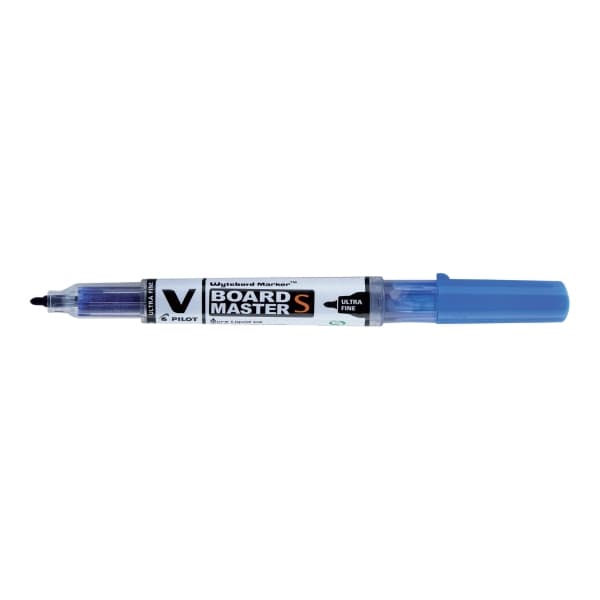 Whiteboardmarker, Pilot V-Board Master, ultra fin, blå