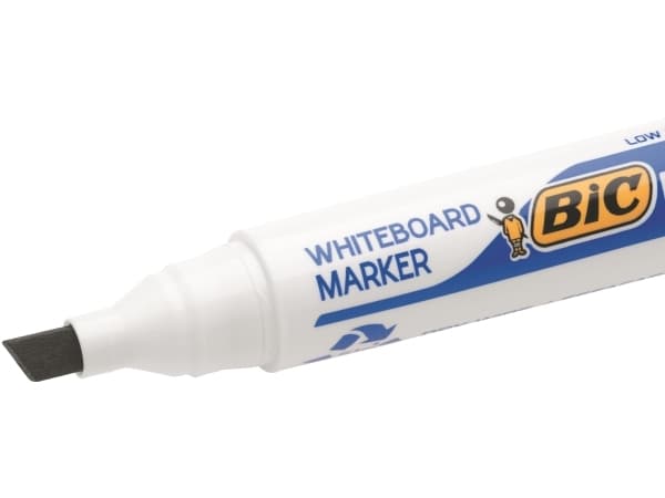 Whiteboardmarker BIC Velleda Ecolutions 1751 sort - 3-5.8 mm (12 stk.)