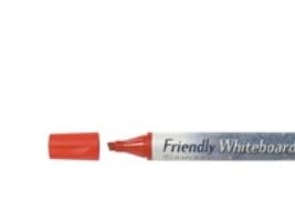 Ballograf Friendly - Markør - ikke-permanent - for whiteboard - rød - alkoholbasert blekk - medium