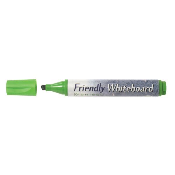 Ballograf Friendly - Markør - ikke-permanent - for whiteboard - grønn - alkoholbasert blekk - medium