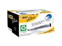 Whiteboadmarker BIC Velleda Ecolutions 1751 rød - 3.7-5.5 mm (12 stk.)