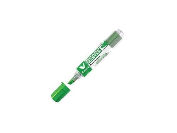 Whiteboardmarker Pilot V-Board Master, skrå, grøn