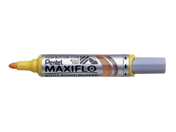 Pentel MWL5M-G, 1 kpl, Keltainen, Pyöreä pää, Keltainen, Pyöreä, 2,5 mm