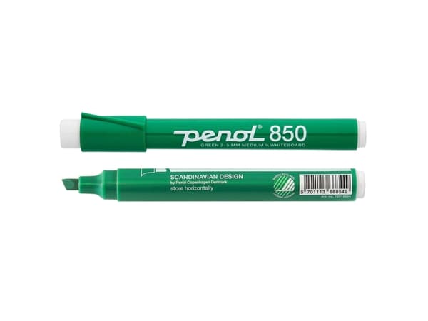Whiteboardmarkers Penol 850 grön 2-5mm (st.)