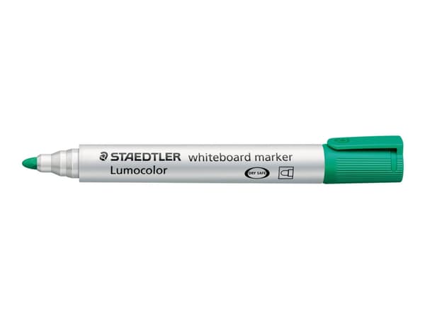 Staedtler Lumocolor 351, 1 kpl, Vihreä, Taltan pää, Monivärinen, Valkoinen, Polypropeeni (PP)