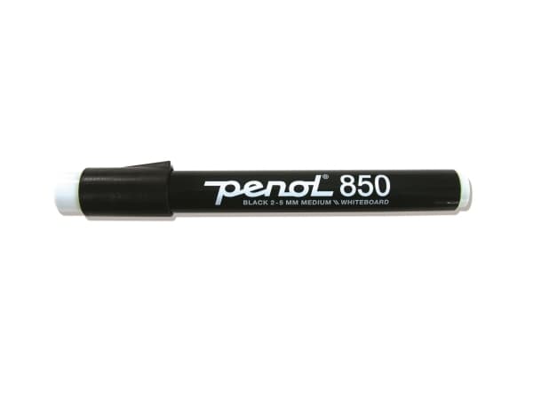 Whiteboardmarker Penol 850 sort 2-5mm (stk.)