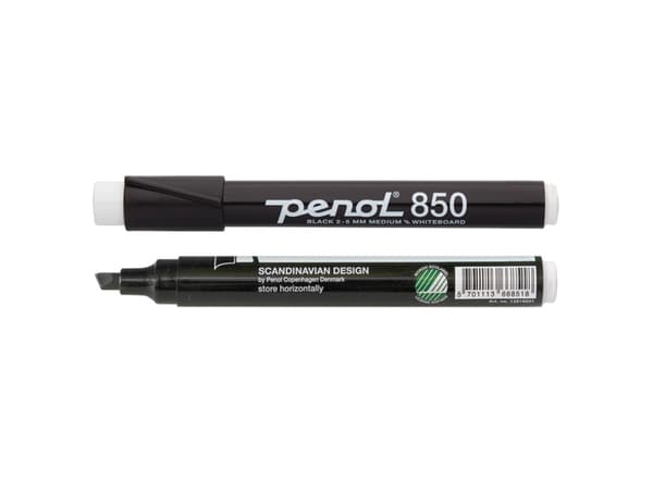 Whiteboardmarker Penol 850 sort 2-5mm (stk.)