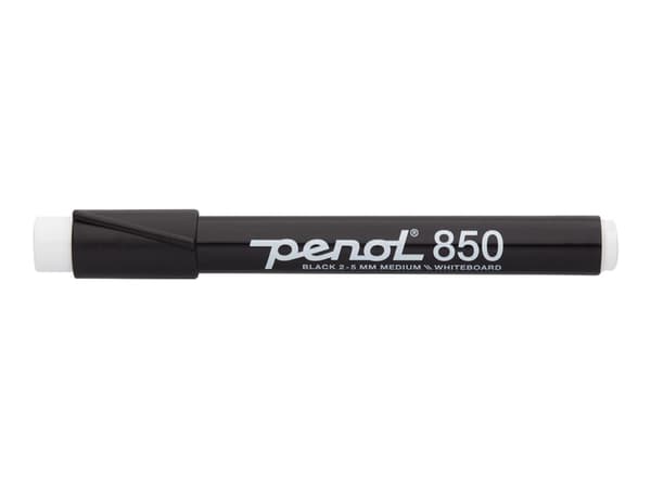 Whiteboardmarker Penol 850 sort 2-5mm (stk.)