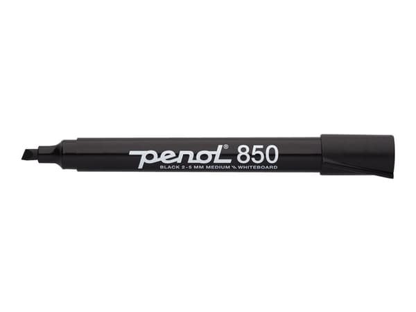 Whiteboardmarker Penol 850 sort 2-5mm (stk.)