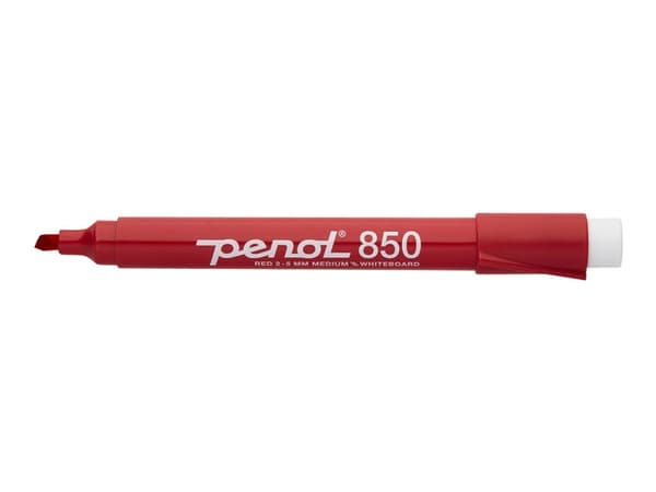 Whiteboardmarker Penol 850 rød 2-5mm (stk.)