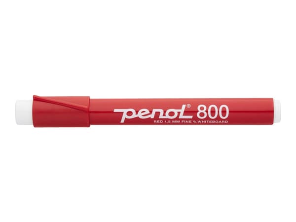 Whiteboardmarker Penol 800 rød 1,5mm (stk.)