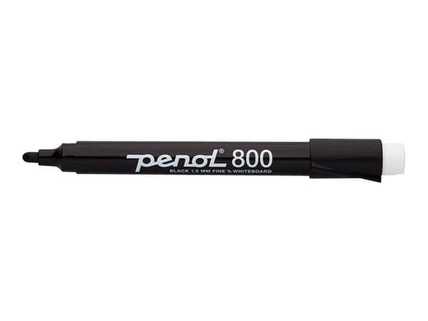Whiteboardmarker Penol 800 sort 1,5mm (stk.)