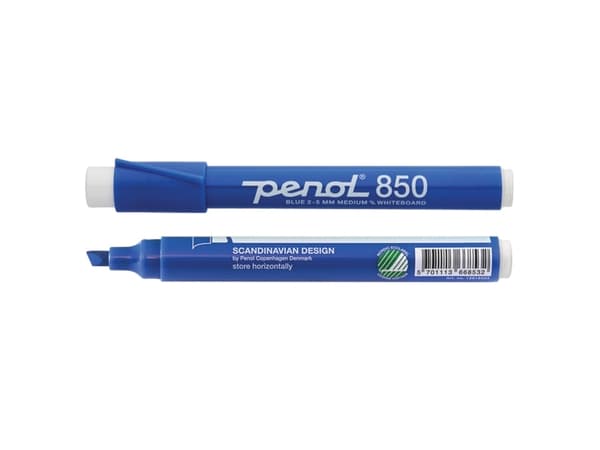 Whiteboardmarker Penol 850 blå 2-5mm (stk.)
